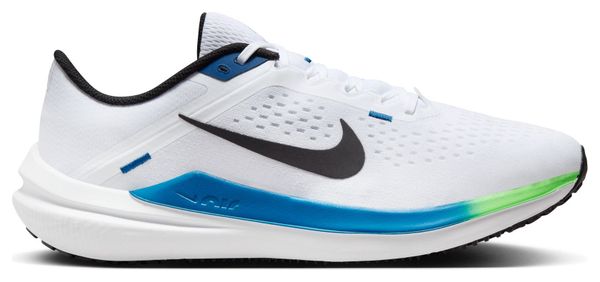 Nike Air Winflo 10 Running Shoes White Green Blue