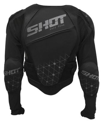 Gilet Shot Ultralite Black/Grey - Taille Protection - XL