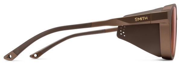 Smith Venture Matte Gold / ChromaPop Glacier Rose Gold Mirrored Photochromic Sunglasses