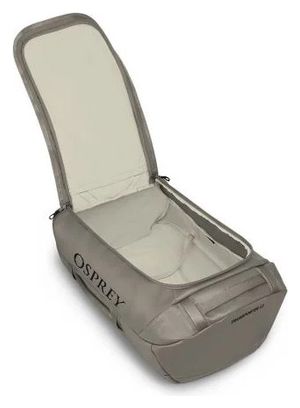 Bolsa de viaje Osprey Transporter 65 Gris claro