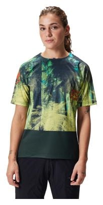 Maillot Manches Courtes Femme Endura Tropical LTD Vert