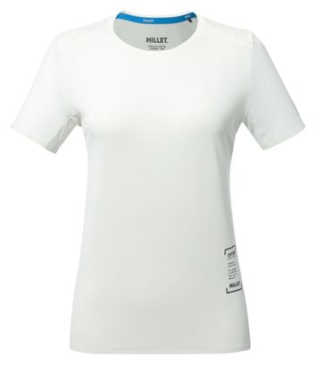 Camiseta Millet Intense Pro Light blanca para mujer