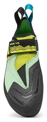 Scarpa Origin VS damesklimschoen groen/geel