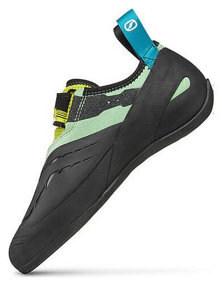 Scarpa Origin VS damesklimschoen groen/geel