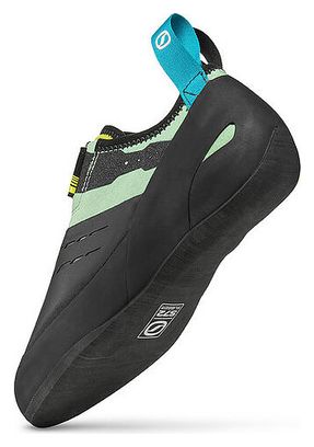 Scarpa Origin VS damesklimschoen groen/geel