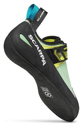 Scarpa Origin VS damesklimschoen groen/geel