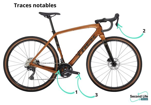 Produit Reconditionné - Gravel Bike Trek Checkpoint SL 5 Shimano GRX 12V 700 mm Orange Mat