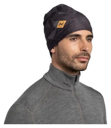 EcoStretch Buff Beanie Micor Schwarz