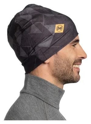 EcoStretch Buff Beanie Micor Schwarz