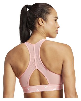 adidas PowerReact Women's Pink Bra