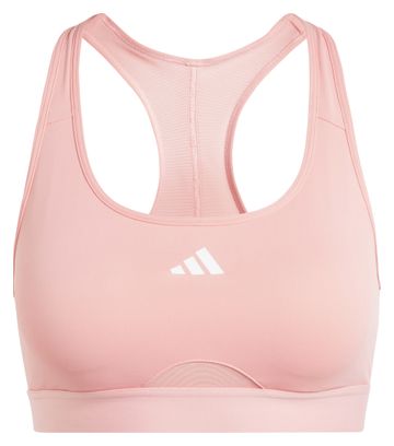 adidas PowerReact Women's Pink Bra