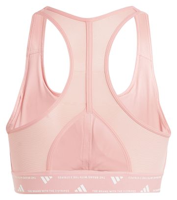 adidas PowerReact Pink Women's Bra