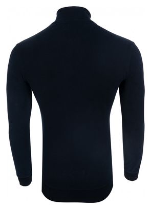Sweatshirt LeBram Ecusson Zippé Bleu Foncé