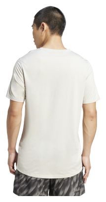 Heren adidas Performance Own The Run Melange Witte Short-Sleeve Jersey