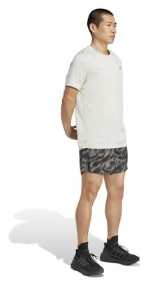 Heren adidas Performance Own The Run Melange Witte Short-Sleeve Jersey