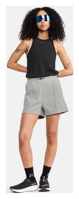 Dames Zwart Craft Core Essence Mesh Tanktop