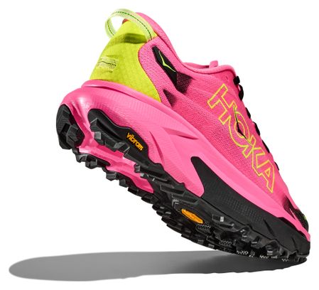 Hoka Mafate 5 Pink/Black Men's Trail Shoes