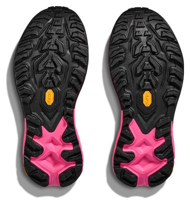 Hoka Mafate 5 Pink/Black Men's Trail Shoes