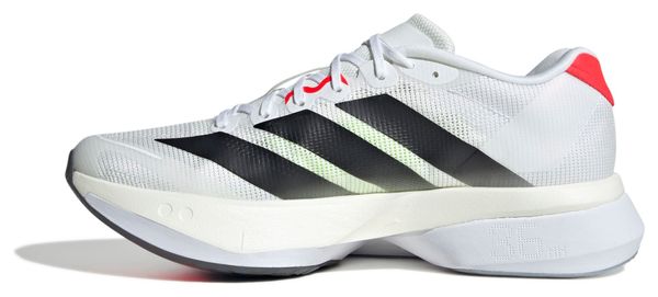 Chaussures Running adidas Adizero Boston 13 Blanc/Rouge Femme
