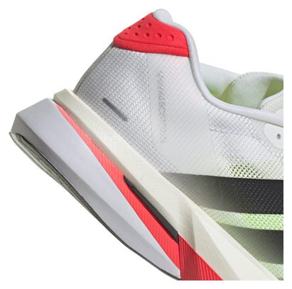 Chaussures Running adidas Adizero Boston 13 Blanc/Rouge Femme