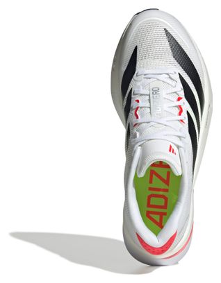 Chaussures Running adidas Adizero Boston 13 Blanc/Rouge Femme