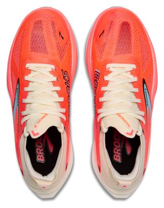 Brooks Hyperion Max 3 Damesschoenen Wit/Multicolor