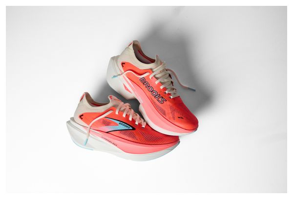 Brooks Hyperion Max 3 Damesschoenen Wit/Multicolor