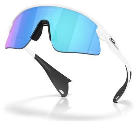 Oakley Stunt Devil Brille - Matte White / Prizm Sapphire/ Ref: OO9517-04