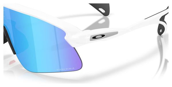 Oakley Stunt Devil Brille - Matte White / Prizm Sapphire/ Ref: OO9517-04
