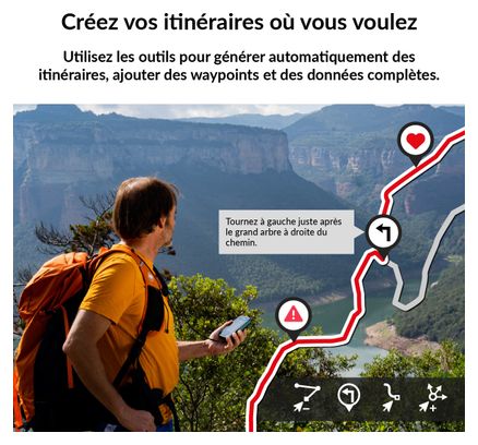 GPS Terra (64 Go) + France IGN Top25 TwoNav