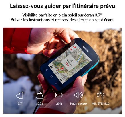 GPS Terra (64 Go) + France IGN Top25 TwoNav