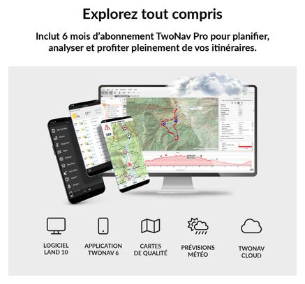 GPS Terra (64 Go) + France IGN Top25 TwoNav
