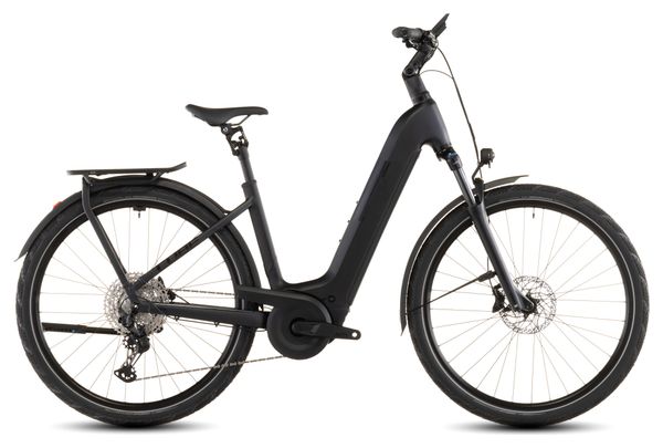 Cube Kathmandu Hybrid Pro 800 Easy Entry Electric Trekking Bike Shimano Deore/Deore XT 12S 800 Wh 700 mm Coal Black 2026