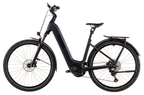 Cube Kathmandu Hybrid Pro 800 Easy Entry Electric Trekking Bike Shimano Deore/Deore XT 12S 800 Wh 700 mm Coal Black 2026