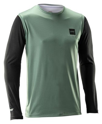 Kit Maillot Manches Longues et Pantalon Leatt Gravity 1.0 Vert