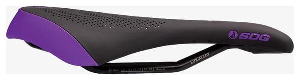 Selle SDG Allure 2.0 Lux/alu Noir/Violet