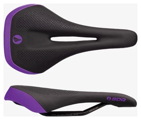 Selle SDG Allure 2.0 Lux/alu Noir/Violet