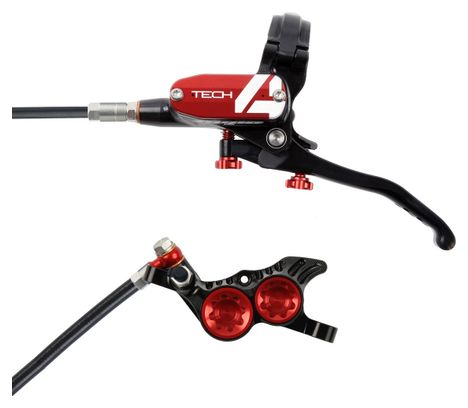 HOPE Frein TECH4 V4 Arriere Rouge Durite Standard
