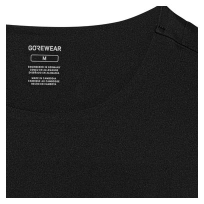 Maglietta a maniche lunghe Gore Wear Fernflow nera 