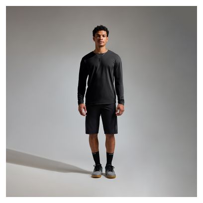 Maglietta a maniche lunghe Gore Wear Fernflow nera 