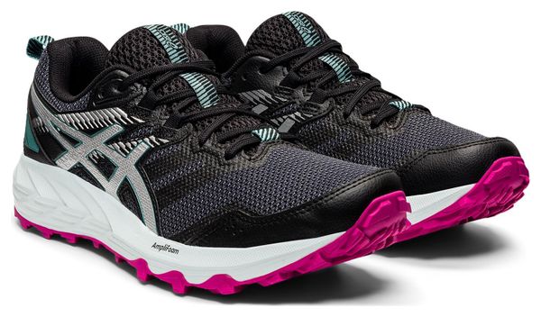 Asics Gel Sonoma 6 Running Shoes Black Green Pink Women