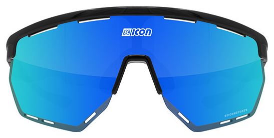 Lunettes SCICON Aerowing Noir / Multimirror Bleu