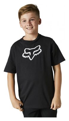 T-Shirt Manches Courtes Enfant Fox Foxegacy Noir