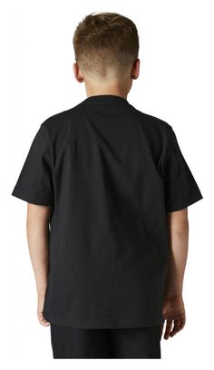 T-Shirt Manches Courtes Enfant Fox Foxegacy Noir