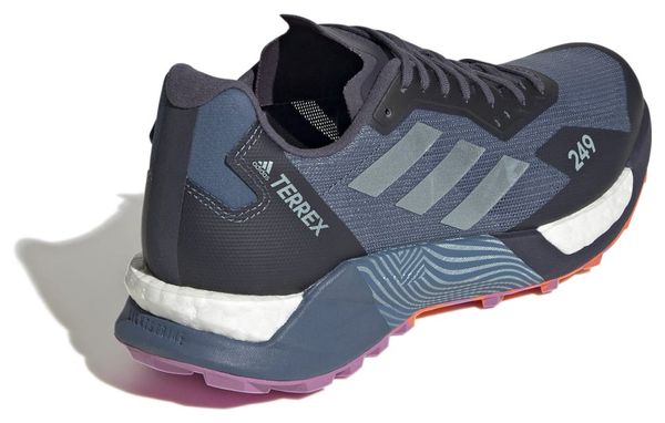Women's Terrex Agravic Ultra Trail Running Shoes Blue