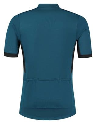 Maillot Manches Courtes Velo Rogelli Core - Homme - Marine