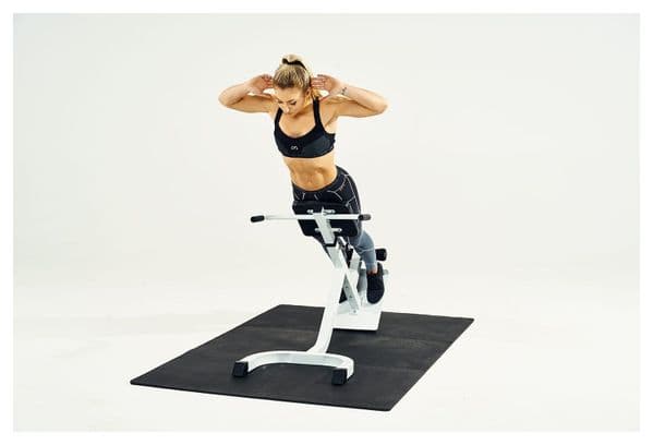 Appareil de musculation pour le dos - hyperextension incliné à 45° GS010