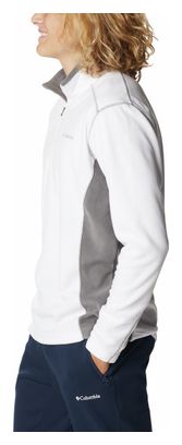 Columbia Klamath Range II Pile mezza zip Bianco