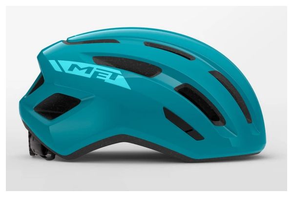 Casque Met Miles Mips Turquoise Brillant