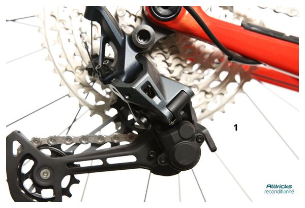 Bicicleta de montaña de doble suspensión Trek Supercaliber 9.6 2.ª generación con Shimano SLX 12 velocidades, cuadro de 177/188 cm - Bicicleta de exposición